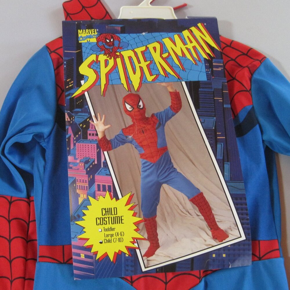 Halloween Marvel Comics Kid's Unisex Spiderman Costume Size 7-10